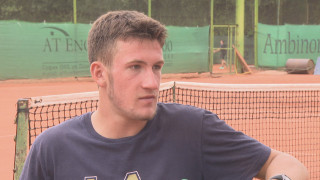 Шампион на България по тенис е спаринг-партньор на Алберт Рамос на 