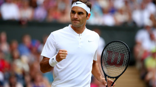 Григор Димитров отнесе лекция от Федерер, аут е от 