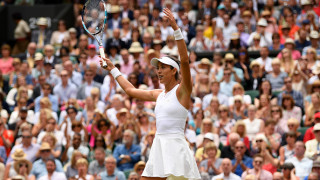 Гарбине Мугуруса е първата финалистка на 