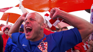 Червено-бял купон в центъра на Москва (СНИМКИ и ВИДЕО)