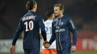 Ибрахимович: Бекъм, идвам за облога! (ВИДЕО)