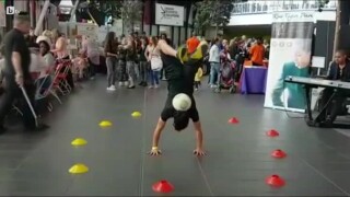 С дрибъл към Книгата на Гинес (ВИДЕО)