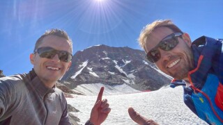 Христо Янев в подножието на връх Монблан (ВИДЕО)