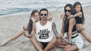 На плажа със семейство Бербатови (СНИМКИ)