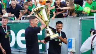 Лудогорец отпразнува златния дубъл (ВИДЕО)