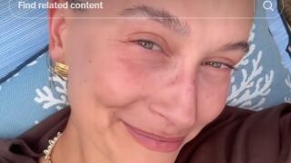 "Изглеждам като баба си": 26-годишната Хайли Бийбър сподели видео с бръчки и посивяла коса