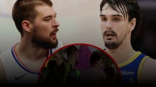 Как се укротяват високи над 2 метра пияни баскетболисти? (ВИДЕО) 