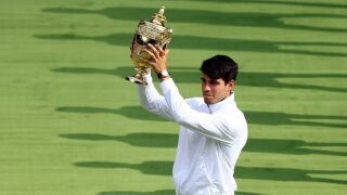 Карлос Алкарас и трофей №4 от Големия шлем (ГАЛЕРИЯ)