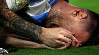 Сълзите на Лионел Меси (ВИДЕО)