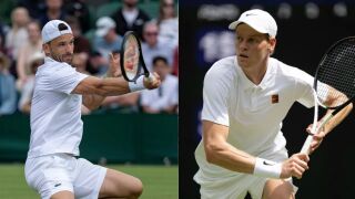 НА ЖИВО: Григор Димитров - Яник Синер 2:0 (6:3, 7:5)