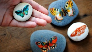 Декорация за гладки камъчета