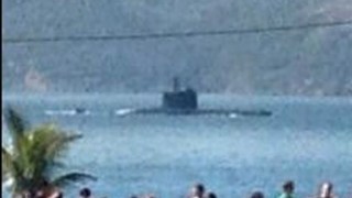 Военни, миночистач и подводница в лагера на Англия в Рио