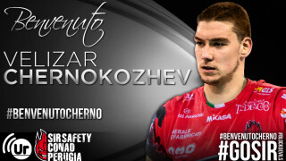 От Перуджа се похвалиха с привличането на Велизар Чернокожев