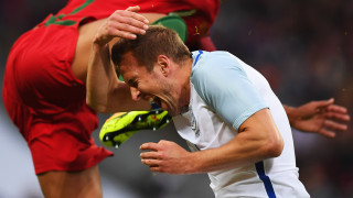 Брутално нарушение беляза контролата Англия-Португалия (ВИДЕО)