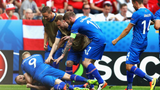 Исландия надви Австрия в драматичен мач и си осигури участие на осминафинал