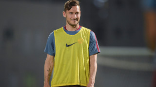 Тоти започна подготовка 10 дни преди Рома