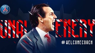 Унай Емери пое Пари Сен Жермен