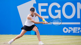 Пиронкова поведе на световната №2, отложиха мача заради дъжд