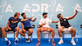 Григор в група с Доминик Тийм на 