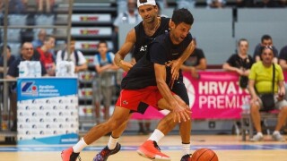 Григор и Ноле в баскетболен дуел (ВИДЕО)