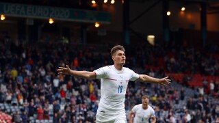 Феноменален гол от 45 метра украси победа на Чехия над Шотландия 