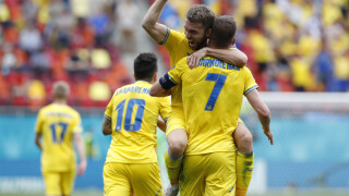 Украйна пречупи Северна Македония за първи успех на Евро 2020
