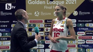 Елица Василева: Едва сдържахме сълзите си, когато публиката запя химна (ВИДЕО)