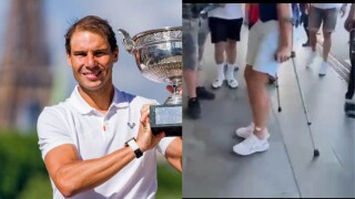 Надал на патерици два дни след триумфа в Париж