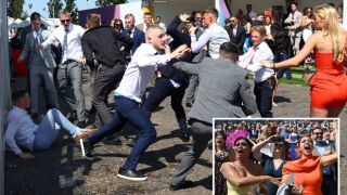 Позор на Острова: Пияни англичани се налагат на състезание (СНИМКИ)