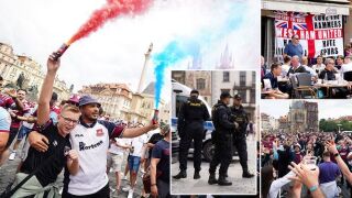 16 задържани и 4 ранени преди финала в Лига на конференциите 