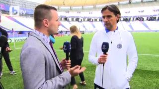 Симоне Индзаги пред bTV: Чух се с Пипо, нали стигна финал в Истанбул (ВИДЕО)