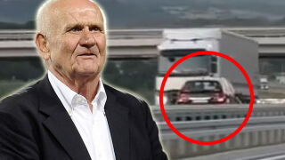 Шокиращо ВИДЕО: Люпко Петрович помете кола в насрещното