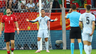 Невероятно! Роналдо дал старт на 11 от грузинците, които го победиха! (ВИДЕО)