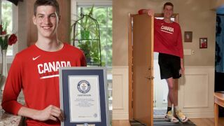 Най-високият тийнейджър в света (ВИДЕО)