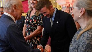 Сър Дейвид Бекъм, дами и господа!