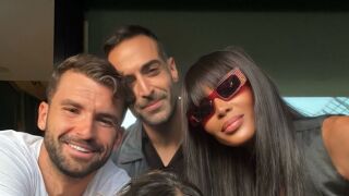 Топ манекенка и милионер до Гришо на концерт (СНИМКИ)