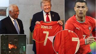 Кристиано Роналдо помоли Доналд Тръмп за мир