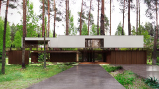 Дом-мечта: Izabelin Mirror House 