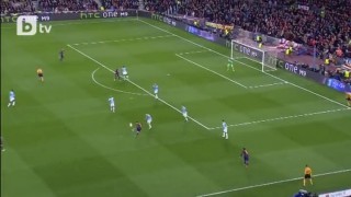 Ракитич открива резултата на Камп Ноу (ВИДЕО)