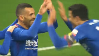 Тевес дебютира с гол в Китай (ВИДЕО)