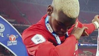 Контузеният Погба във вихъра на танца (ВИДЕО)