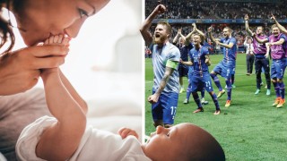 9 месеца след Евро 2016: Бейби бум в Исландия (ВИДЕО)