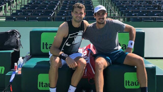 Григор потренира с палача си преди Маями  