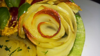 Ефектни картофени розички