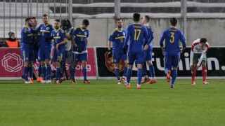 Автогол и комичен червен картон при загуба на България от Босна и Херцеговина