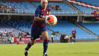 Стоичков закъсня за звезден мач, но след това показа класа (ВИДЕО)