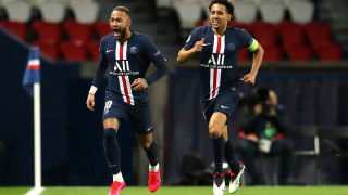 ПСЖ ликува пред празните трибуни, след като зае място на четвъртфиналите