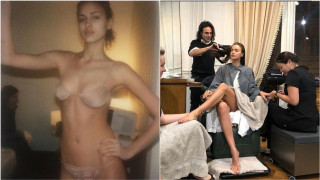Ето как е изглеждала Ирина Шейк на 20 г. по бельо