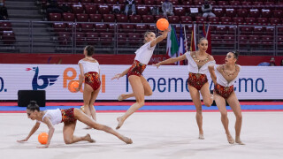 Ансамбълът е втори в Пезаро след съчетанието с пет топки (ВИДЕО)