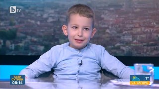Малкият Ангел Блажев гостува в 